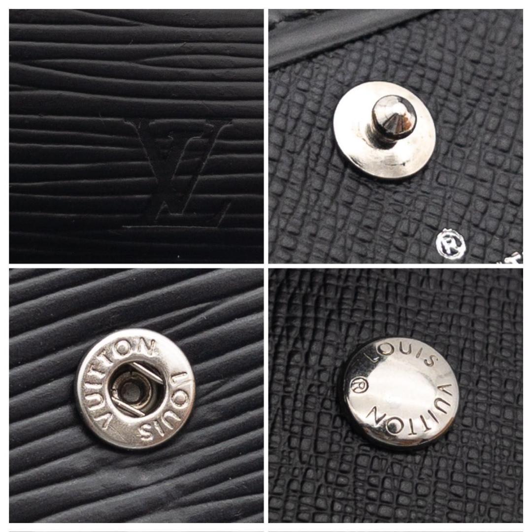 【超極美品】ルイヴィトン ミュルティクレ6 エピ　ノワール