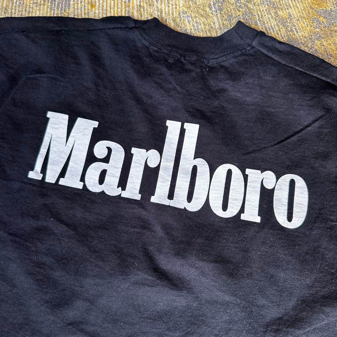 超美品 90s Marlboro マルボロ バックプリントTシャツ ヴィンテージ