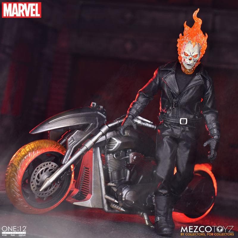 Mezco Toyz 1/12 ゴーストライダー & ヒルバイク メズコトイズ