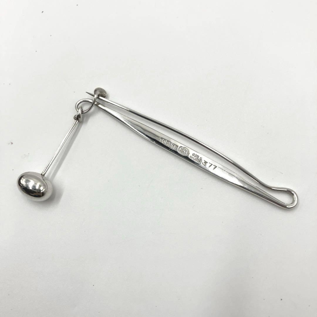 ジョージジェンセン #377 925S TORUN ヴィヴィアンナ ブローチ