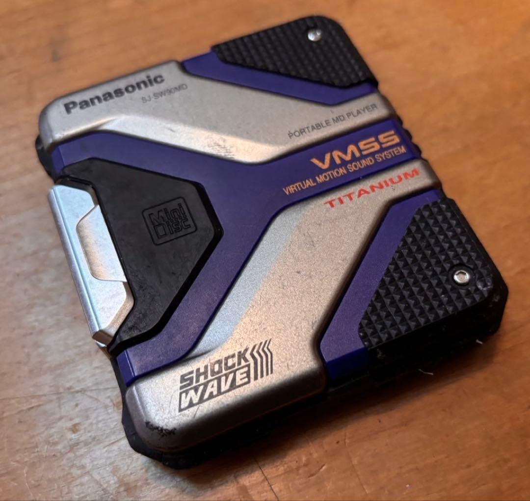 Panasonic MDプレーヤー SJ-SW90MD Shockwave