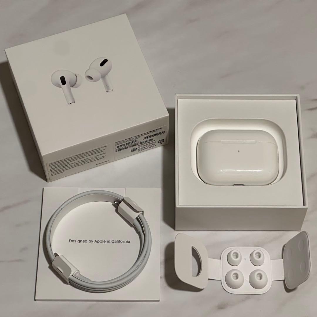 【美品】AirPods Pro 第1世代 正規品 付属品完備・動作OK