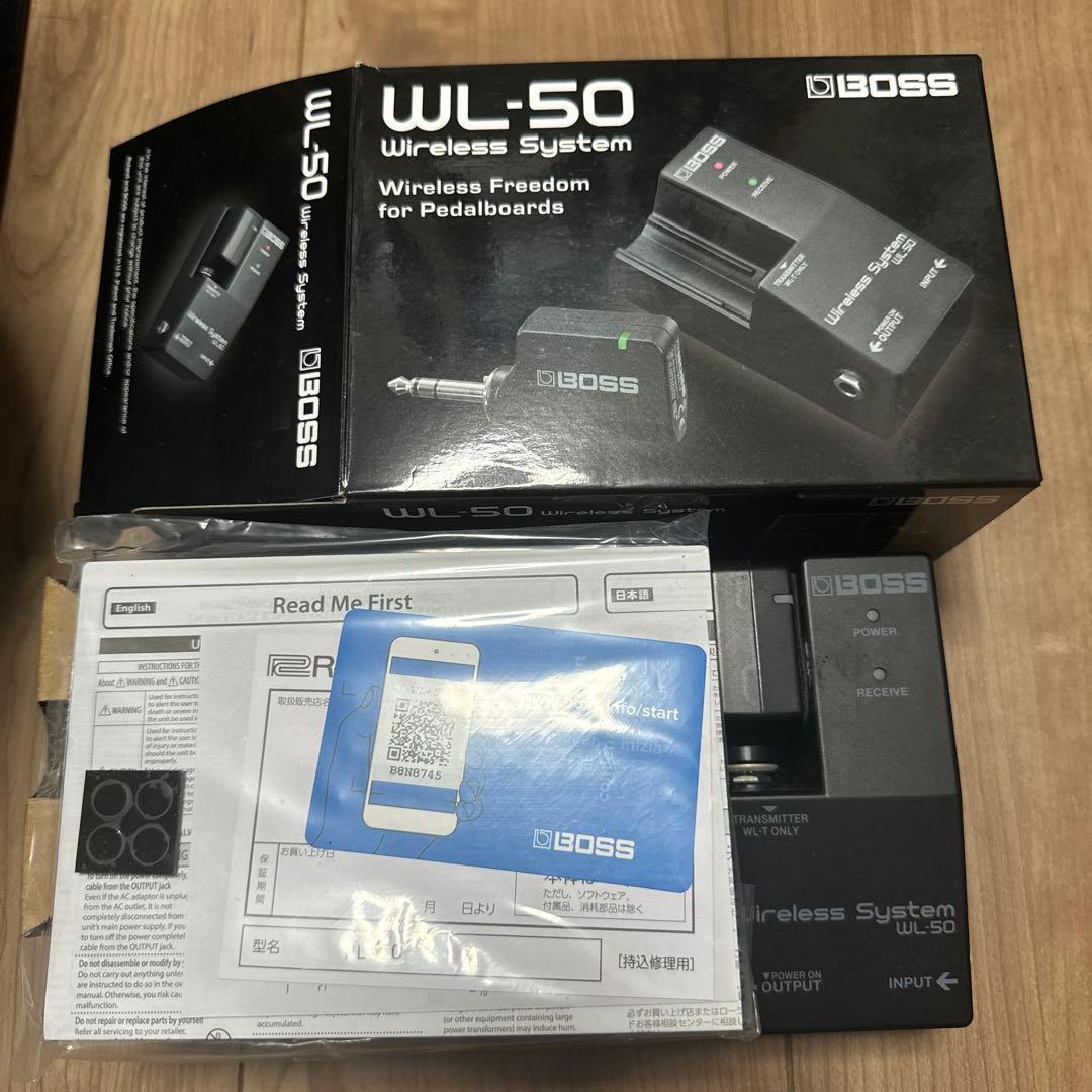 BOSS WL-50 ギターワイヤレスシステム