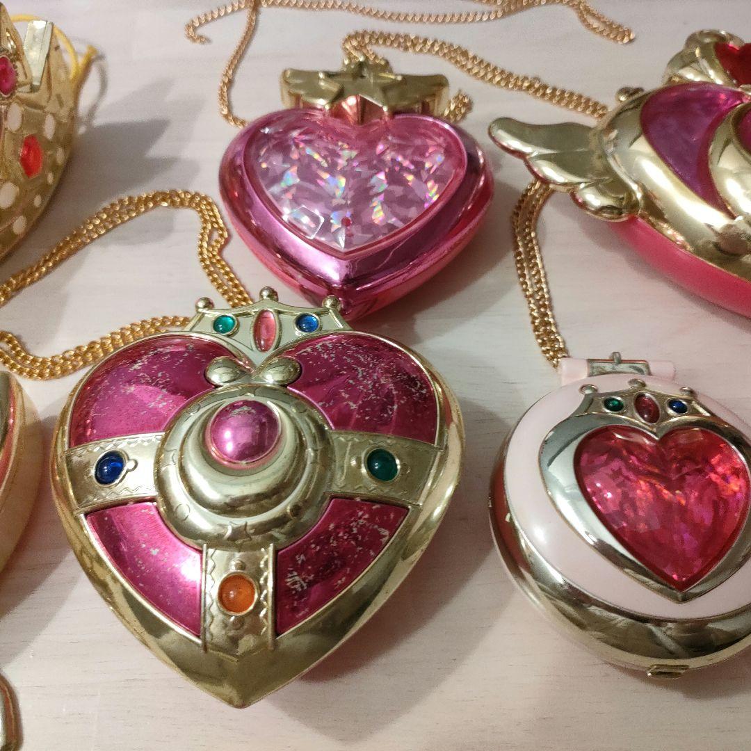 美少女戦士セーラームーン 当時物 変身アイテム ブローチ コンパクト