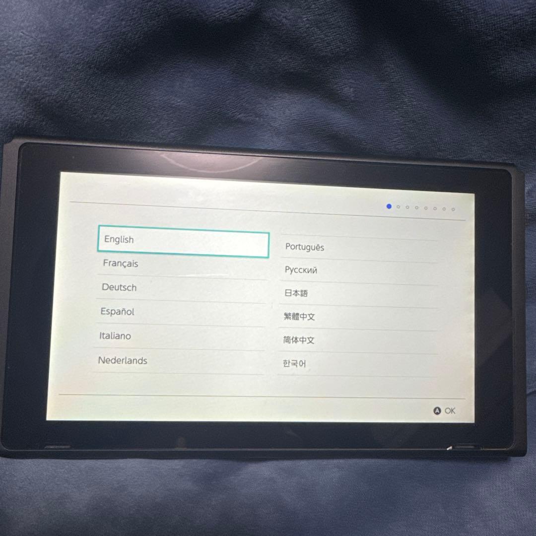 Switch本体（不具合あり）とその他