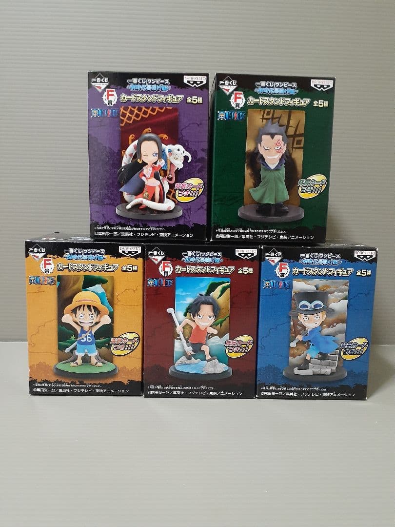 ワンピース 一番くじ カード スタンドフィギュアセット ハンコック ペローナなど