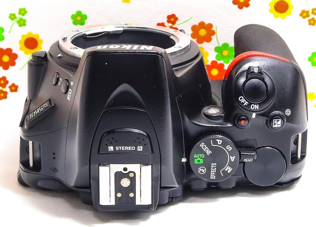 ニコン Nikon D5600☆スマホに転送☆高性能一眼レフ☆自撮り可能！