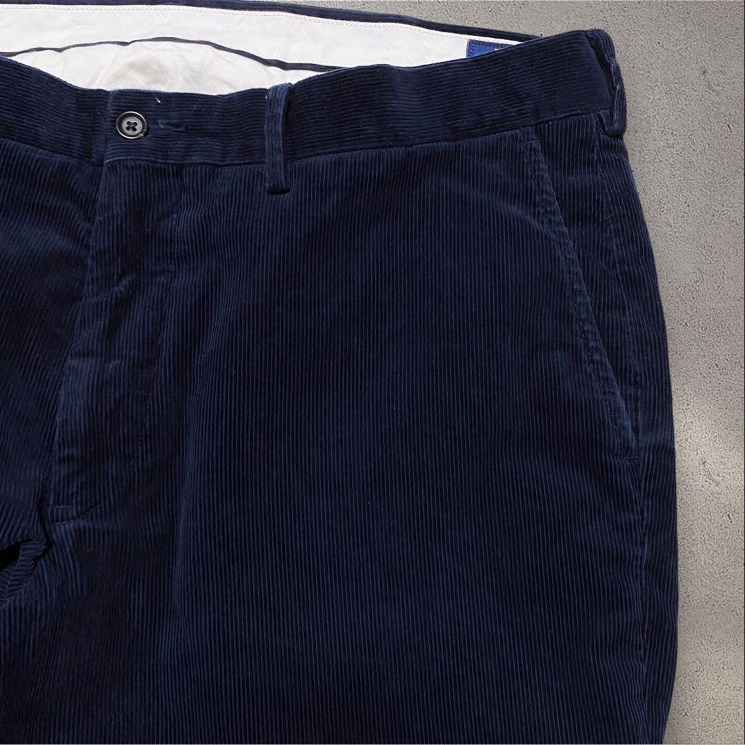 ポロラルフローレン 太畝コーデュロイパンツネイビー36/32クラシックフィット