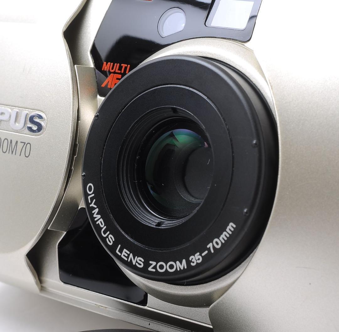 OLYMPUS μ ZOOM 70 DELUXE 防滴 動作品 コンパクトカメラ
