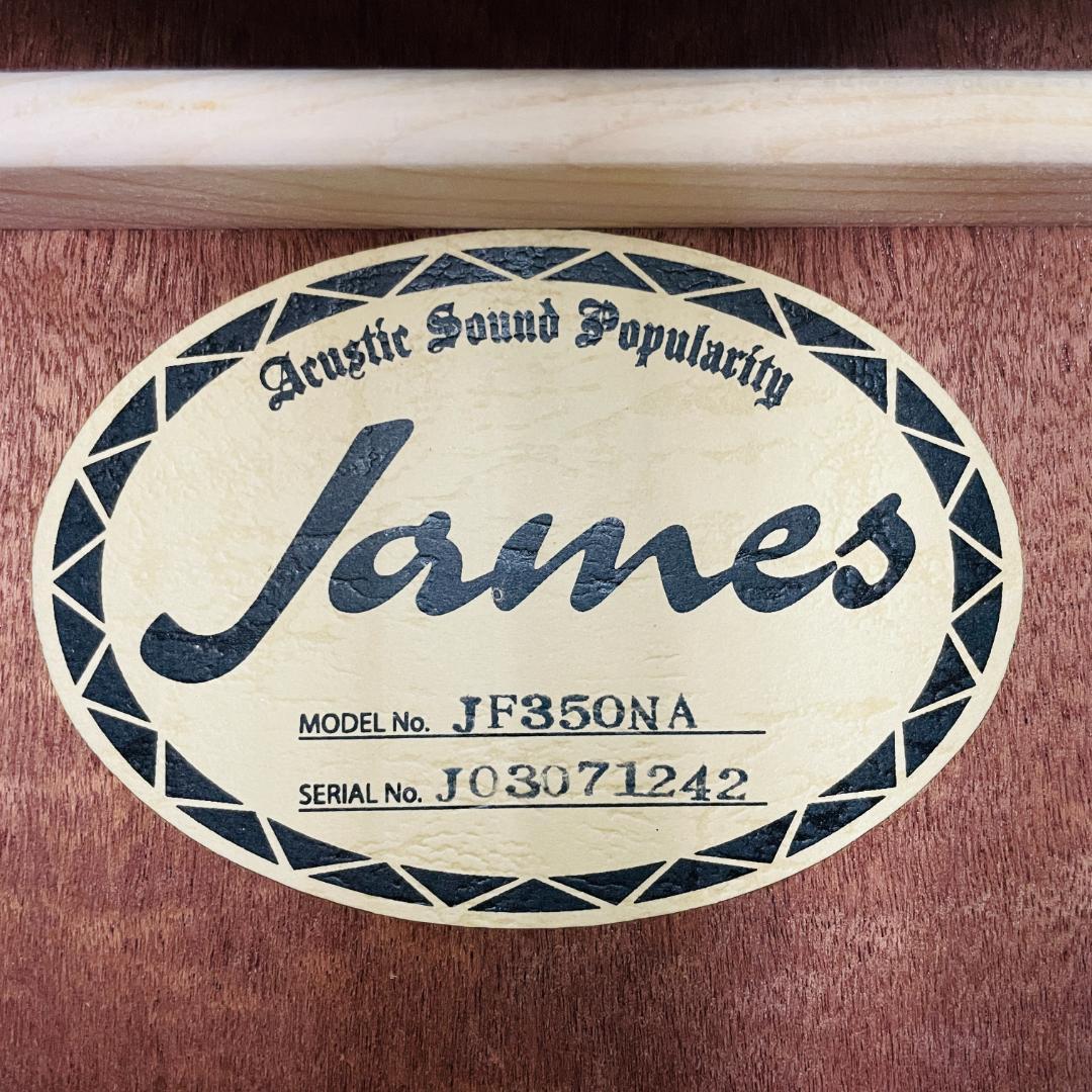 James JF350NA トップ単板 純正ソフトケース付属【整備品】