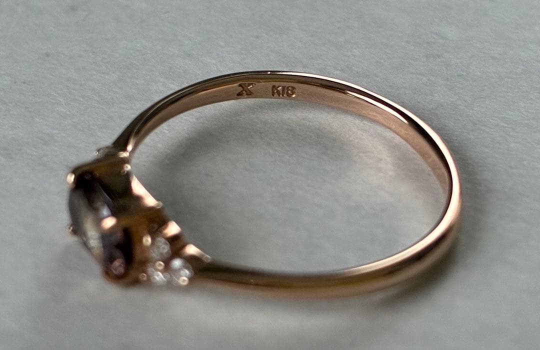 【BIZOUX】K18 PG リング（✨美品）