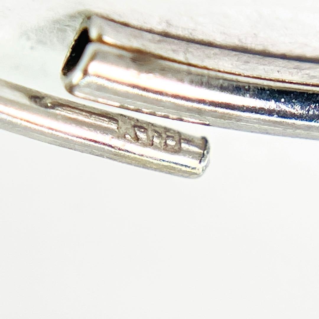 K10(WG) 地金 フープ ピアス 直径20mm