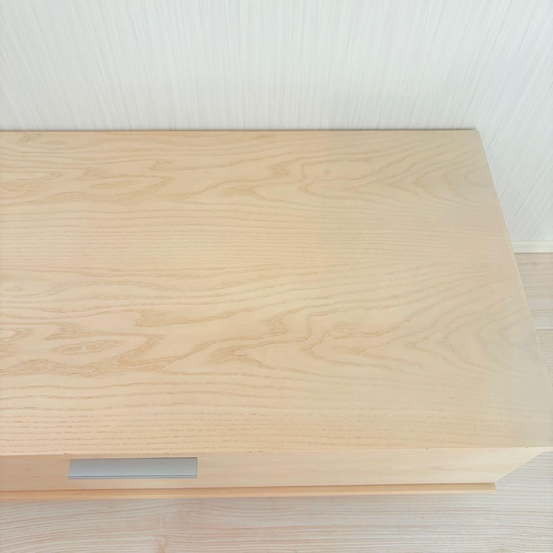 【送料込】アクタス テレビボード幅150cm×奥行45cm×高さ31cmホワイト