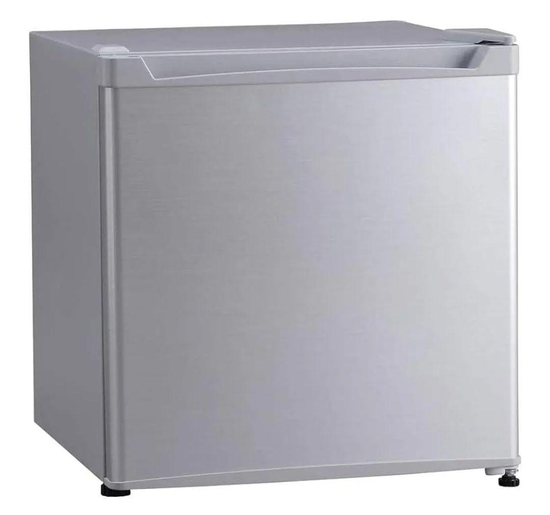 シルバー キューブ型冷蔵庫 １ドア　説明書付