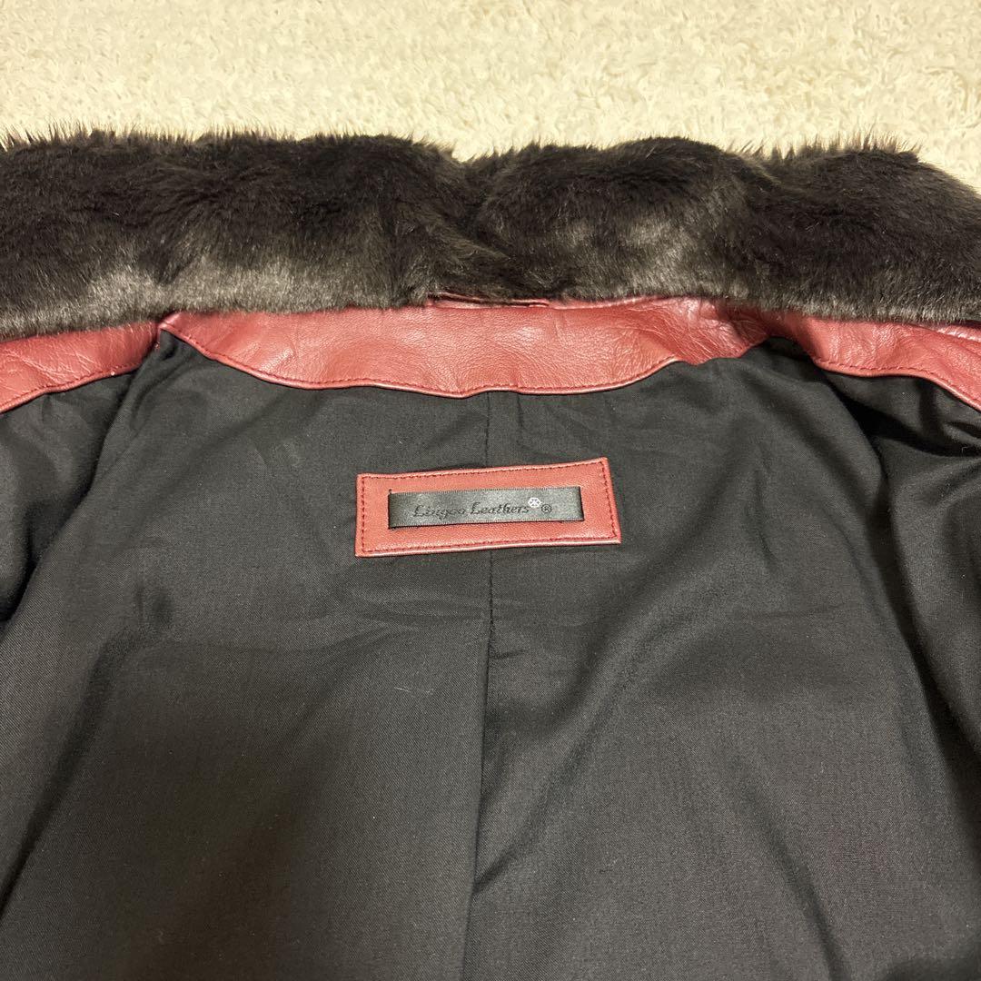 DragonFujinami リューグーレザーズ羊革 ラムレザー LL