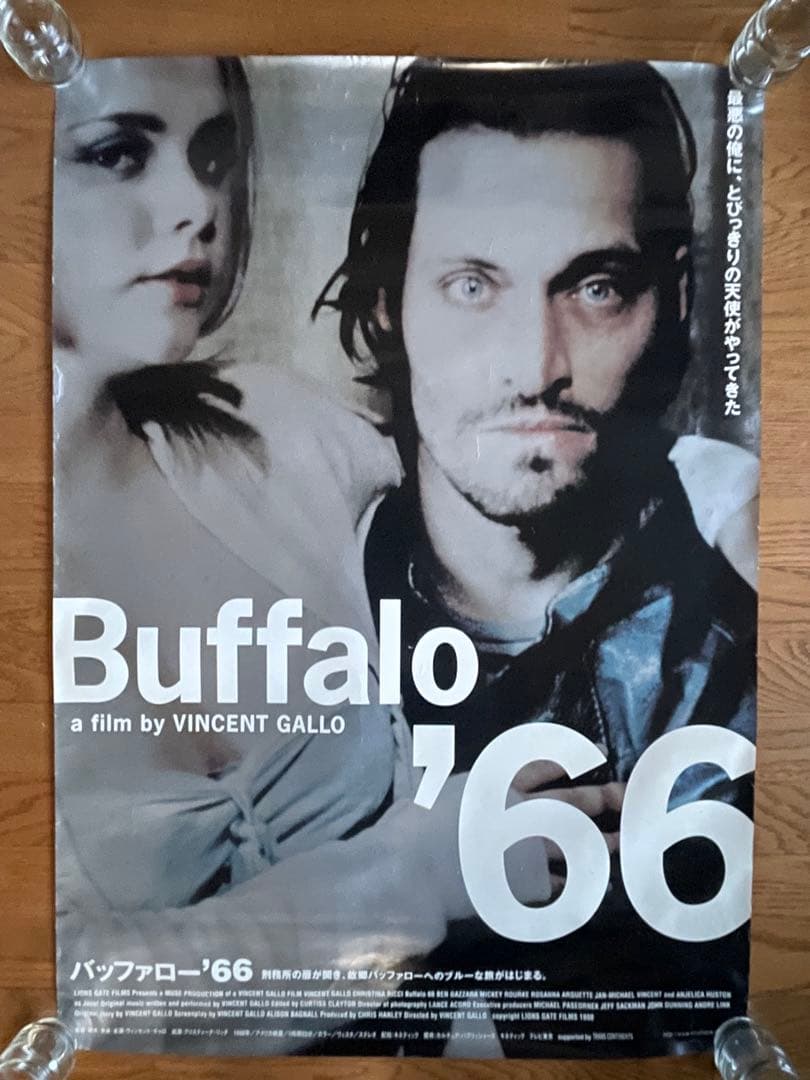【超希少】伝説映画B1ポスター『バッファロー’66』 ヴィンセント・ギャロ