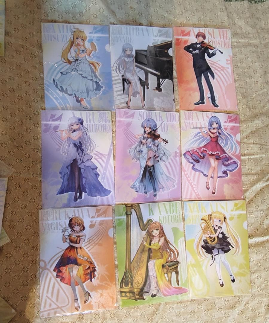 Key キー クリアファイル 9点セット 中国限定 上海コンサート