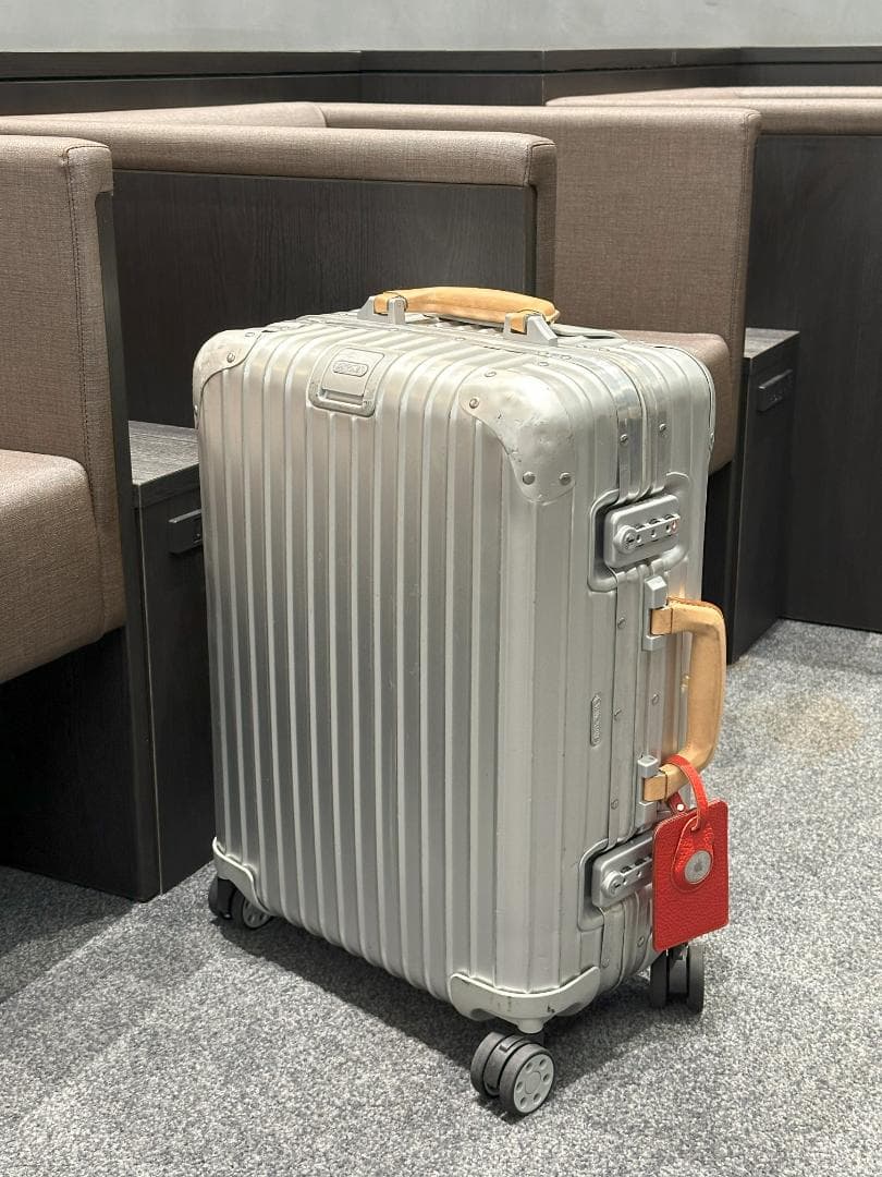 【Ryu】リモワ　ハンドル本革加工（ヌメ革）１個