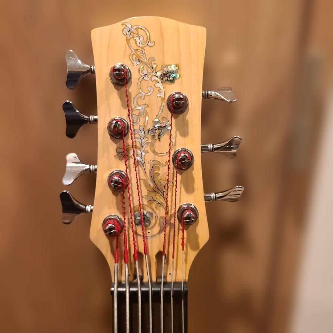 ✨美品✨Bruce Wei 7弦ベース ハードケース付き