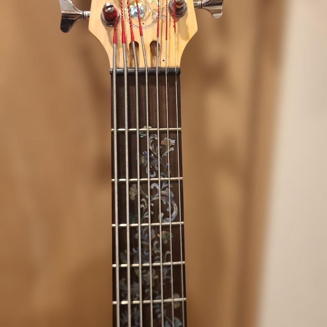 ✨美品✨Bruce Wei 7弦ベース ハードケース付き