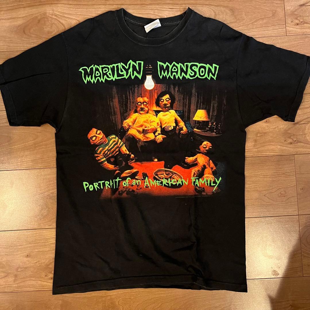 マリリンマンソン Tシャツ Hanes M