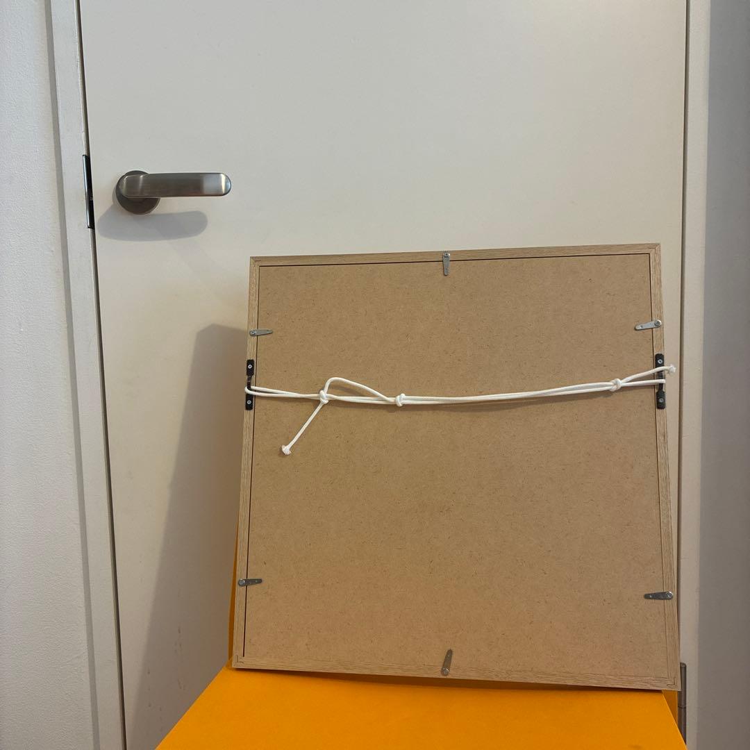 【SALE】IDEE ポスターフレーム「正方形讃歌 イエロー」