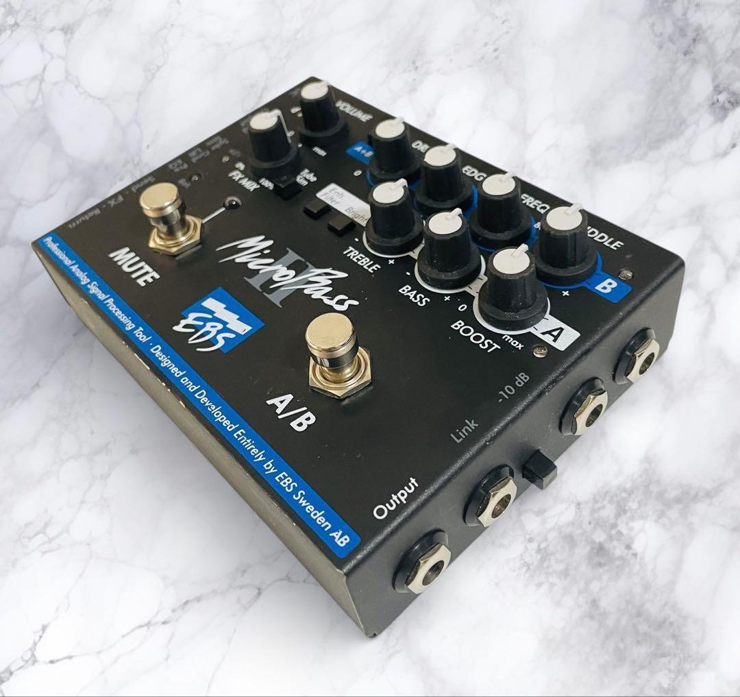 EBS MICROBASSII ベース用プリアンプ