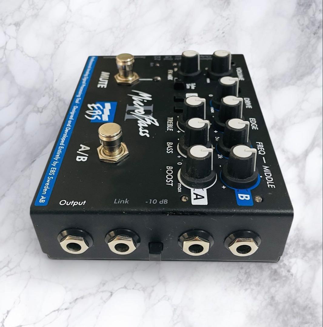 EBS MICROBASSII ベース用プリアンプ