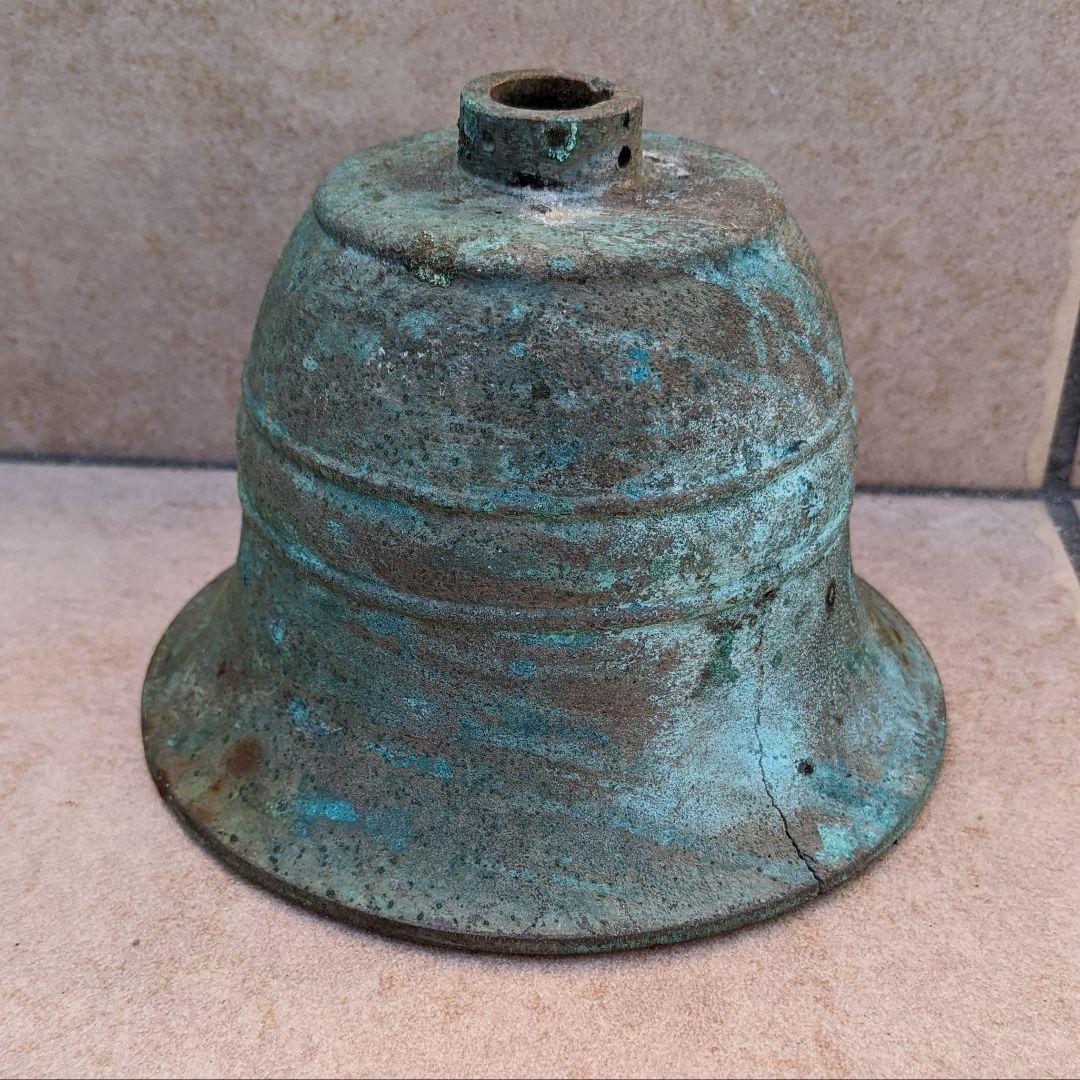 真鍮鐘　骨董　レトロ　大正レトロ　昭和レトロ　アンティーク