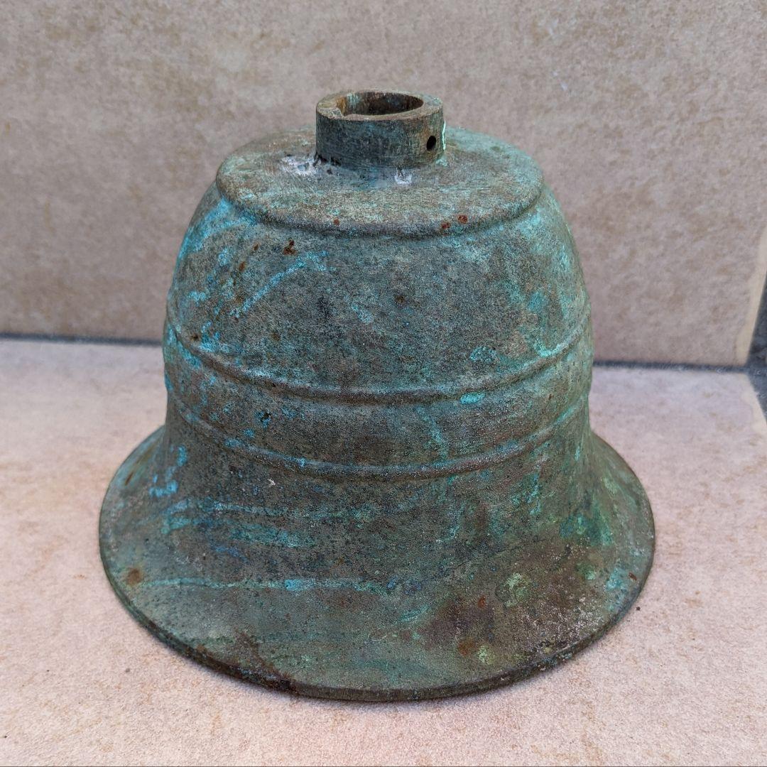 真鍮鐘　骨董　レトロ　大正レトロ　昭和レトロ　アンティーク