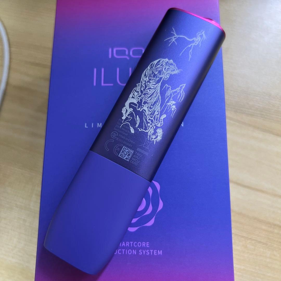 ４iQOS ILUMA ONE アイコス イルマ ワン ネオン➖レーザー加工