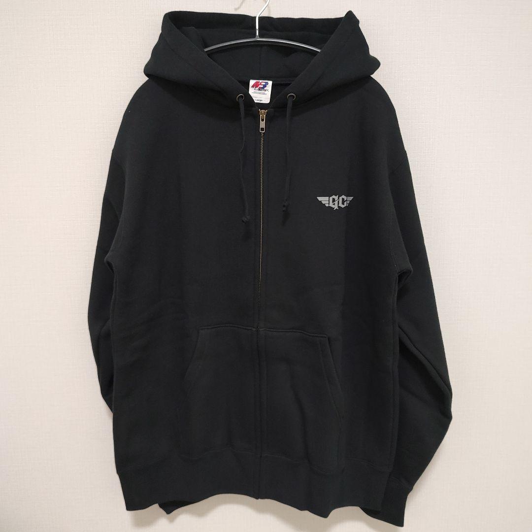 ガーネットクロウ　livescope2005　GCロゴ入りパーカー Lサイズ