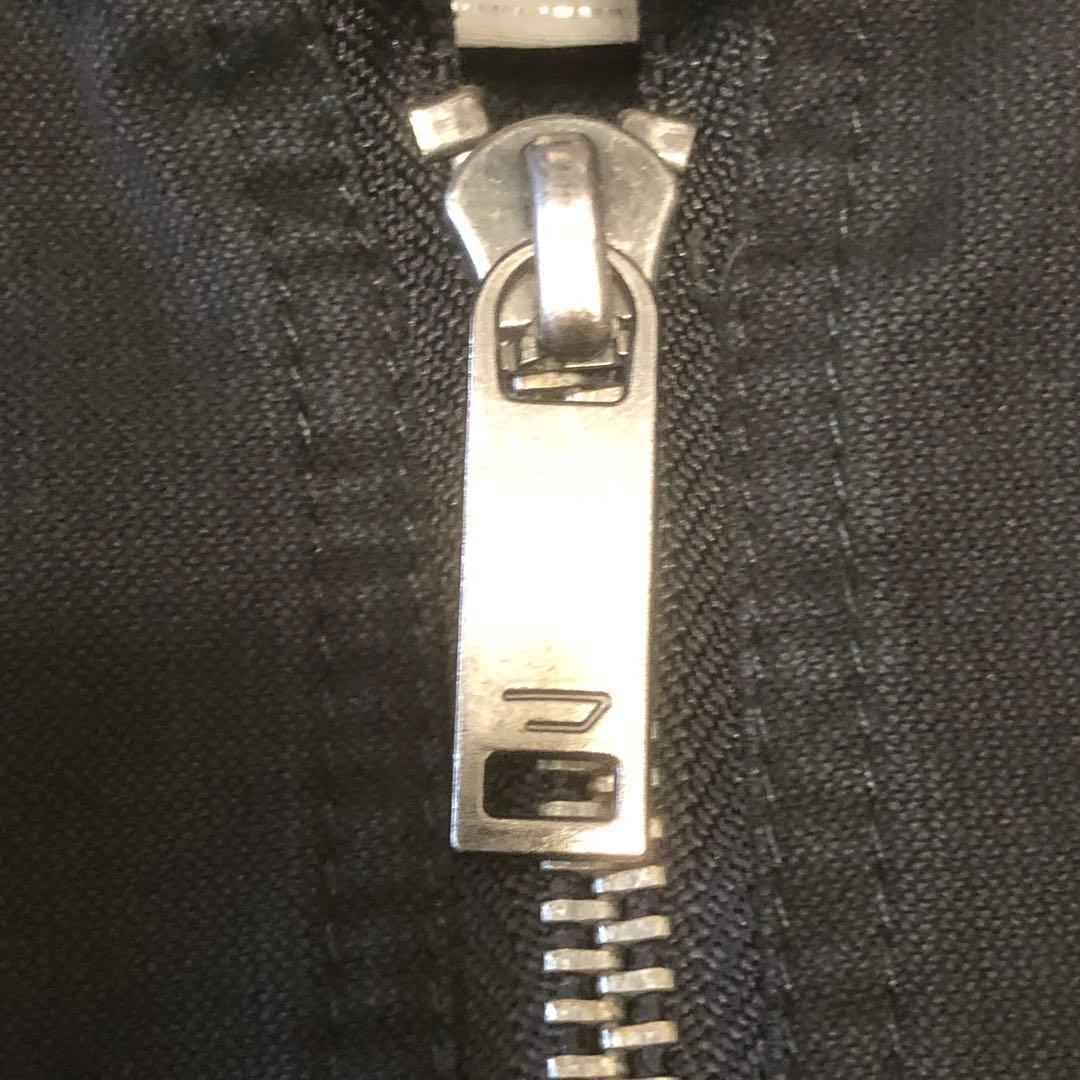 DIESEL シングルライダー　コットン　アップリケデザイン　ジャケットブルゾン