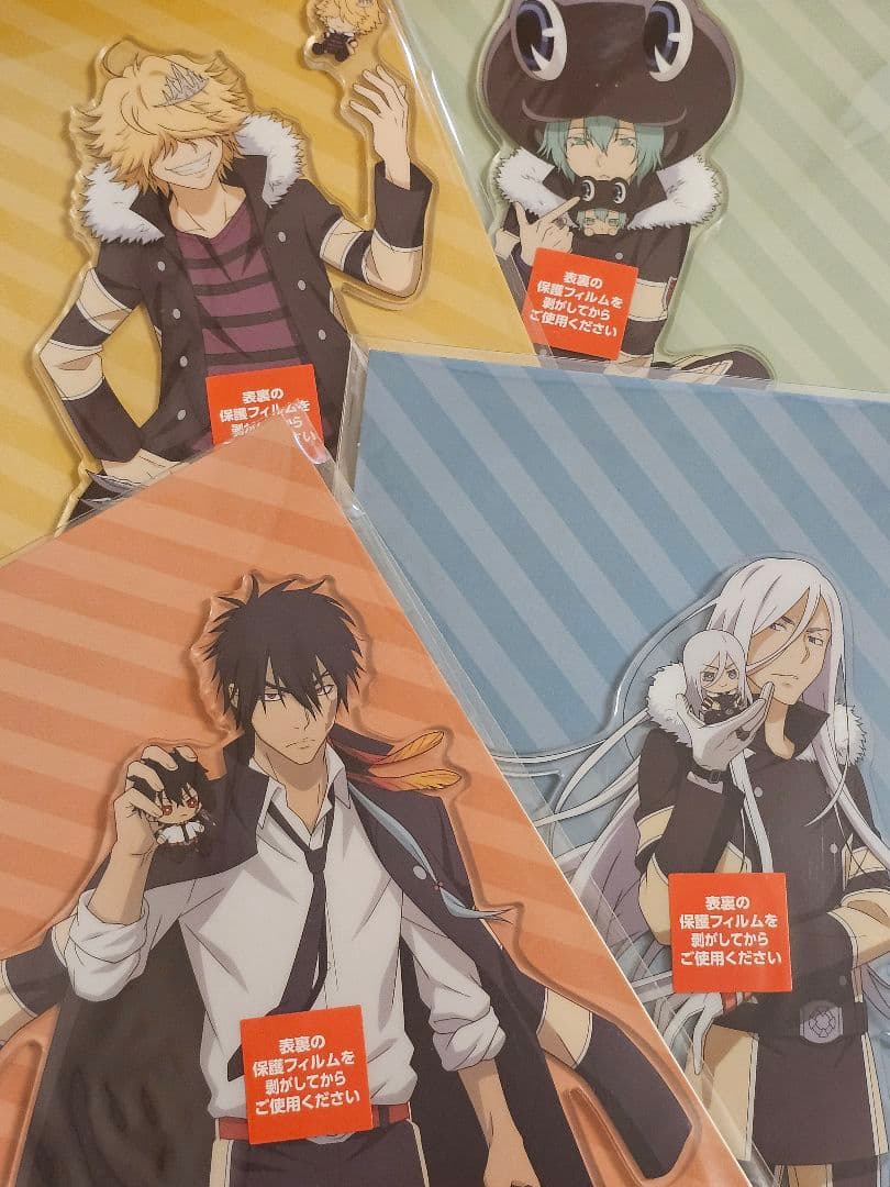 家庭教師ヒットマンreborn　ひこくじ　アクスタンド　ヴァリアー　セット A賞