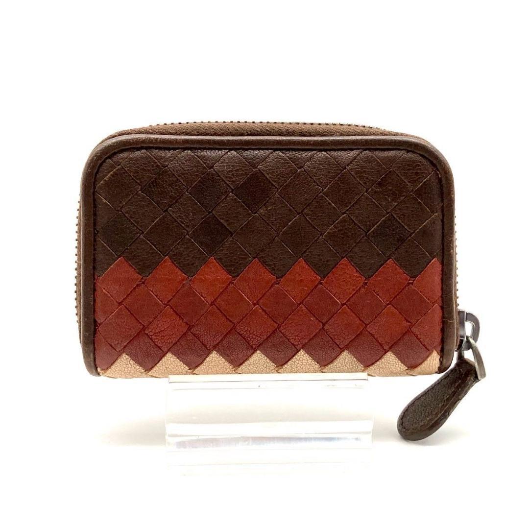 ボッテガヴェネタ イントレチャート ブラウン ケース 小銭入れ 70616