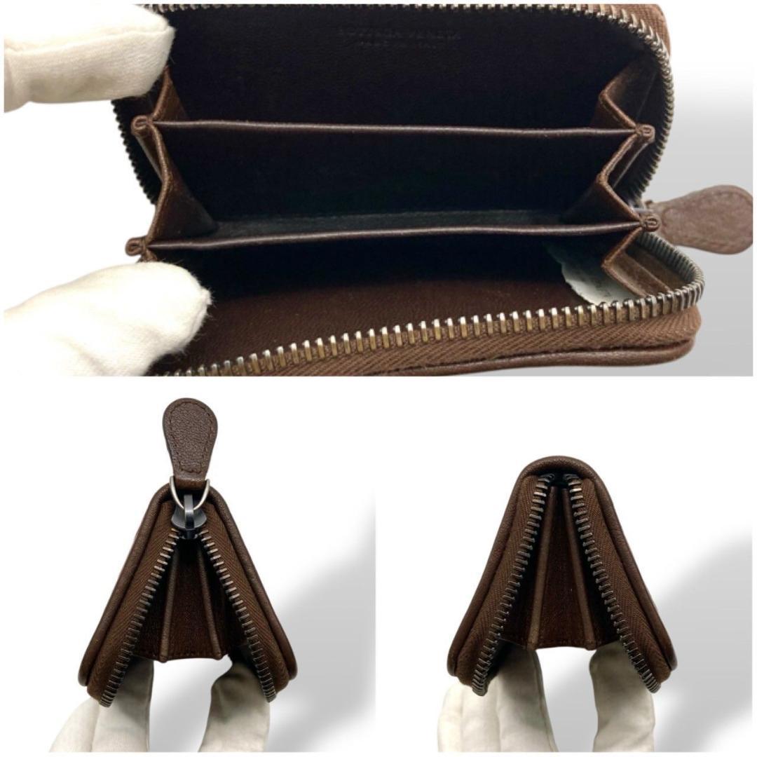 ボッテガヴェネタ イントレチャート ブラウン ケース 小銭入れ 70616