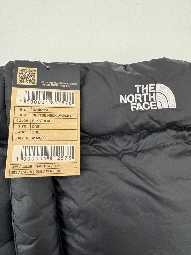ノースフェイス　ヌプシ　ネックウォーマー　韓国限定スヌード