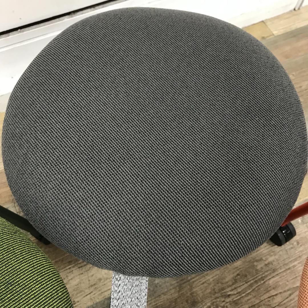 【2022年製・3脚セット】スタッキングチェア オカムラ スプリント スツール