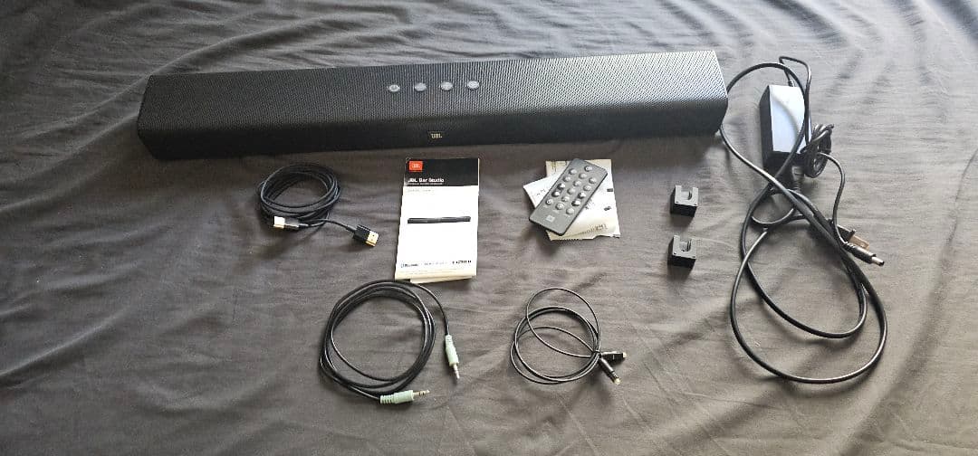 JBL サウンドバー リモコン付き