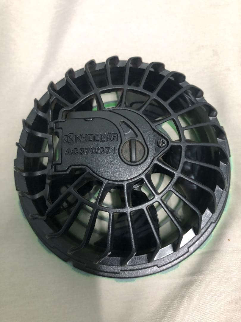 BURTLE AIRCRAFT 空調服ファン 2個セット グリーン