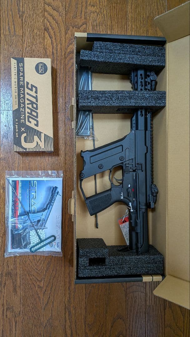 KSC ストラック TEG コンパクト 電動ガン ブラック