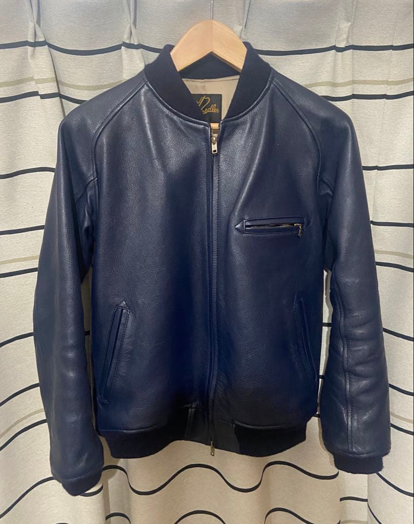 ニードルス　レザージャケット　ネペンテス