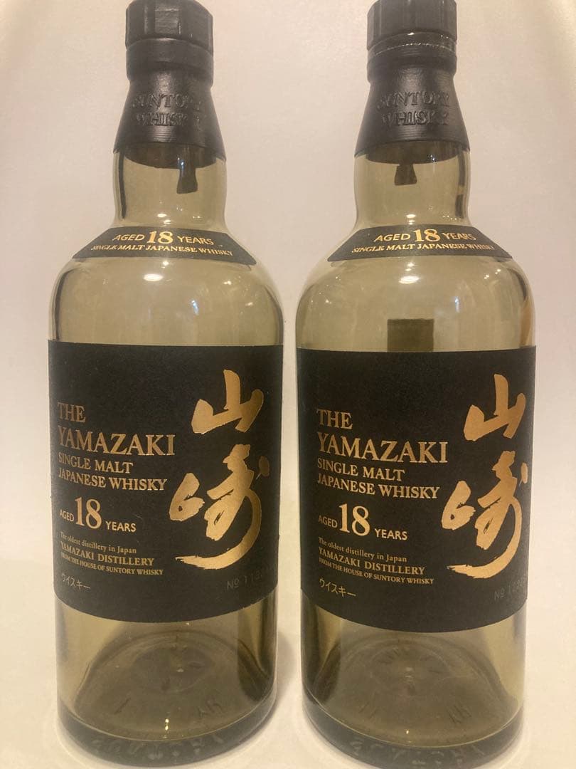 山崎18年　空ボトル　12本セット