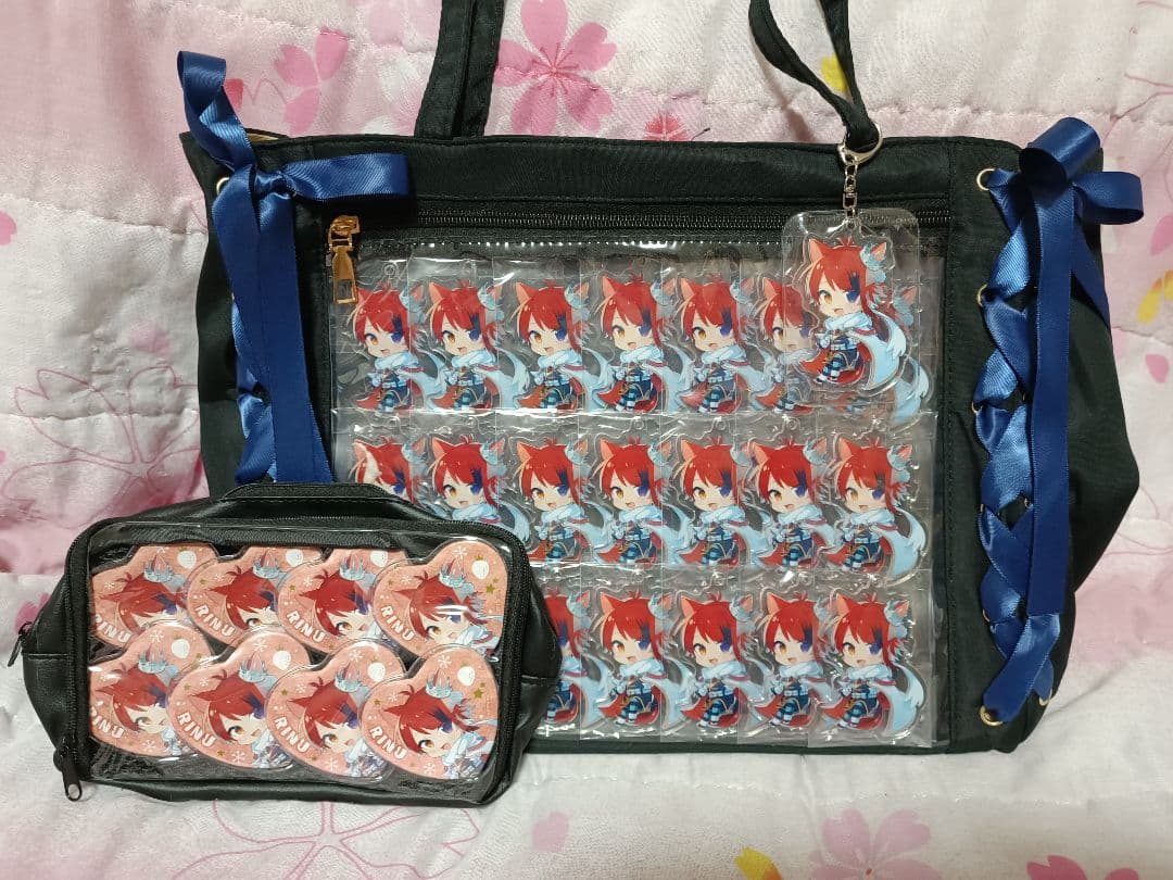 すとぷり　莉犬くん　アクキー痛バ　winter クリスマス　デフォ