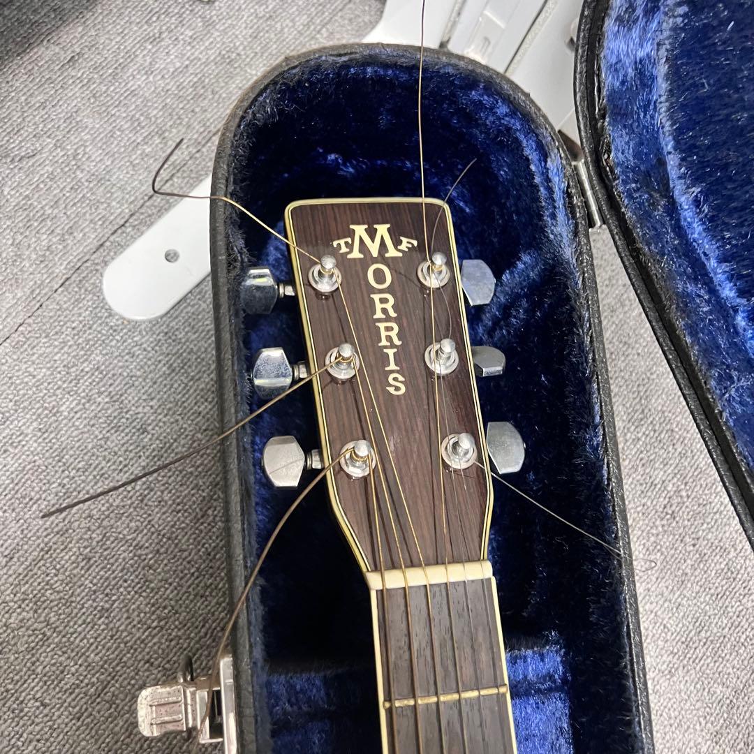 モーリス Morris W-50 アコースティックギター ハードケース付き
