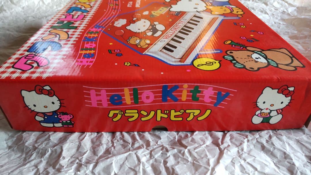 【未使用】HELLO KITTY キティ グランドピアノ 25KEY レトロ
