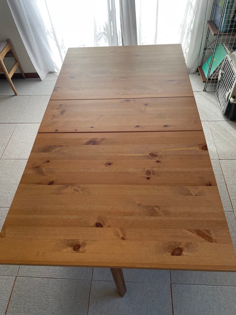 IKEA ノールデン　ゲートレッグテーブル　アンティークステイン【カスタマイズ】