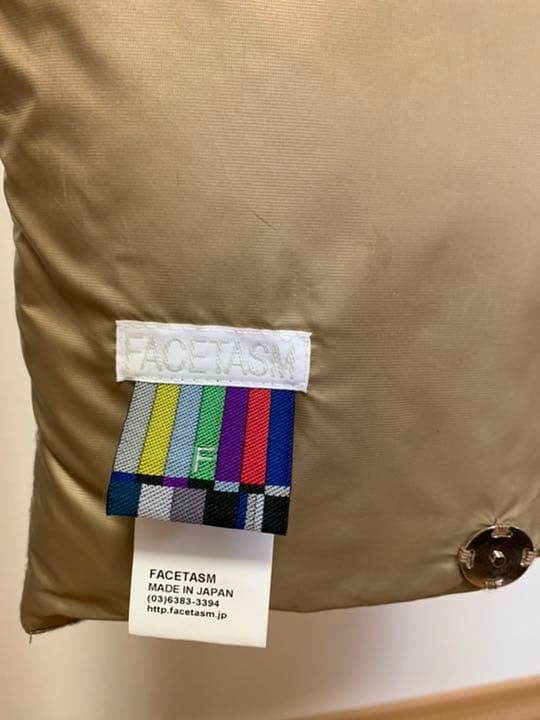 ファセッタズム（FACETASM）ダウンネックウォーマー　ダウンマフラー