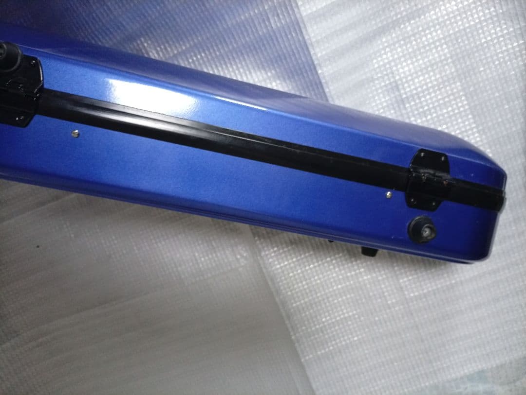 V alente バイオリンケース 　　　4/4サイズ ハードケース青色