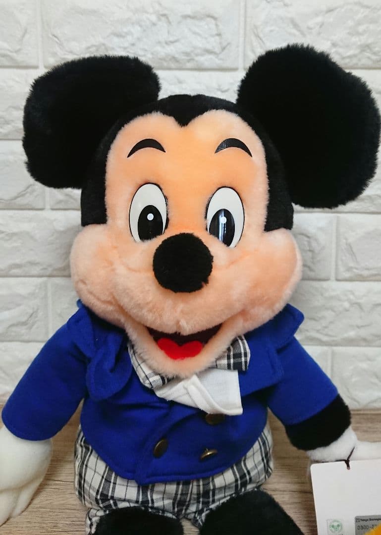 激レア ミッキー ミニー ぬいぐるみ レトロ 日本製 ディズニーランド 1982